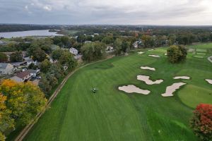 Wannamoisett 5th Approach Aerial